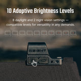 Osight K Open Reflex Optic with Replaceable Side-Loading Battery