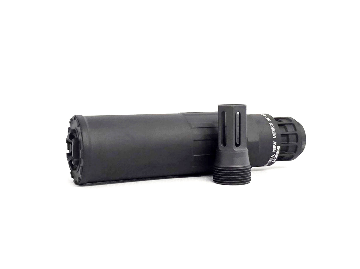 CGS SCI-Six Suppressor with Steel Flash Hider - Black