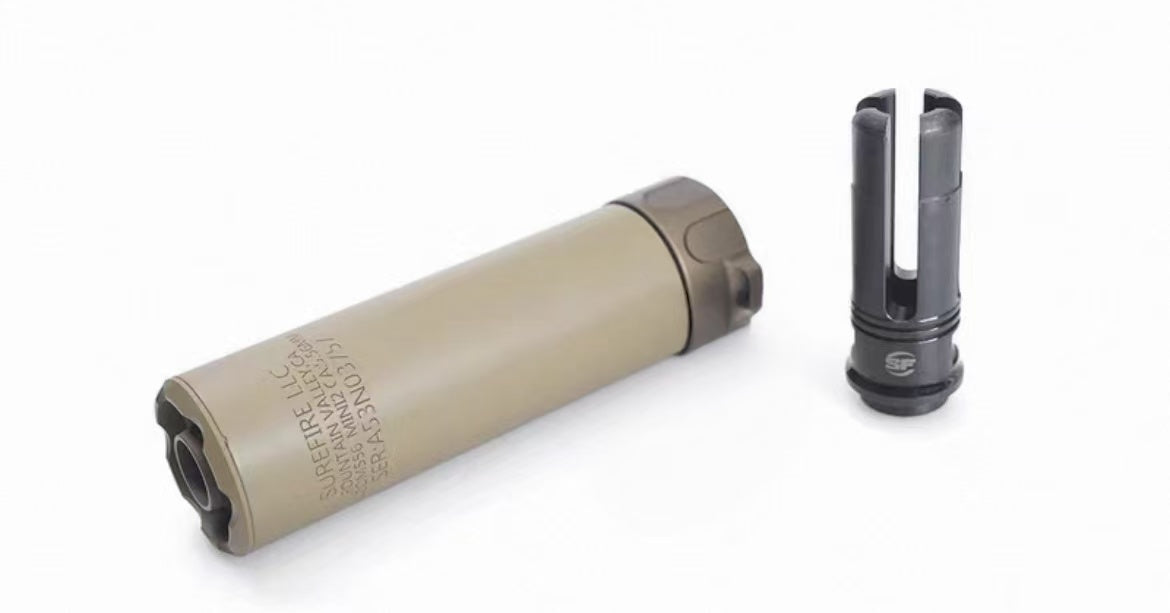 Surefire Style SOCOM suppressor - Mini2 - FDE