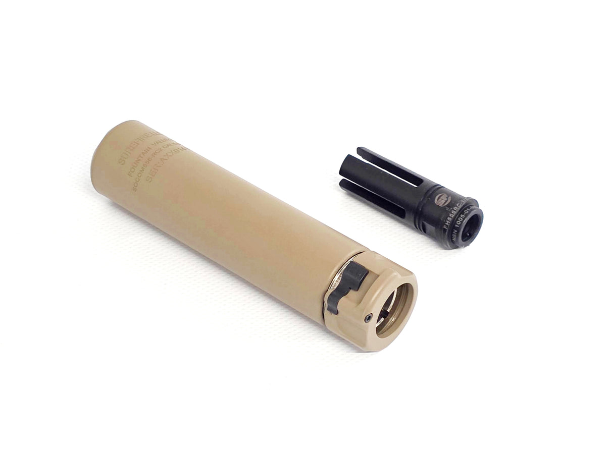 Surefire Style SOCOM suppressor - RC2 - FDE