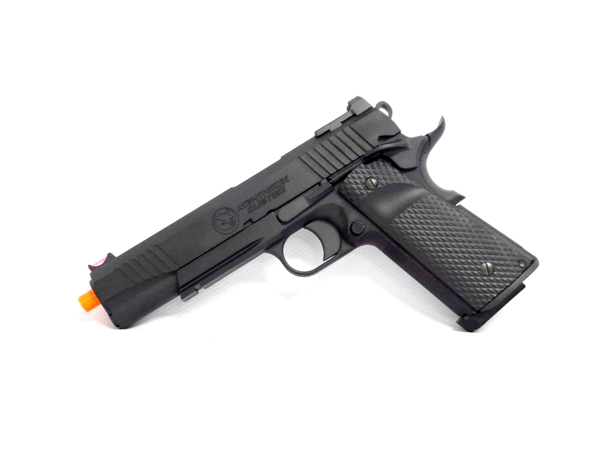 RWA Nighthawk Custom War Hawk GBB Pistol (Rail Version) - Black