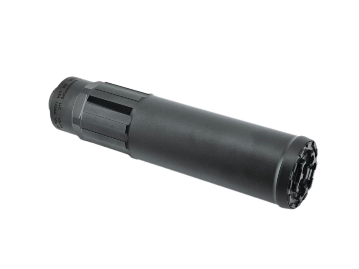 S&I Tactical CGS HELIOS 7.62mm Silencer - Black