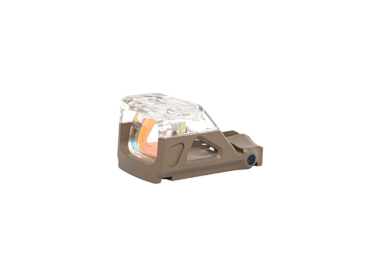 Reflex Mini Sight Red Chevron Recticle OMSsc - FDE
