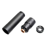 S&I Tactical Rugged Obsidian Modular Suppressor 45ACP - 14MM CCW