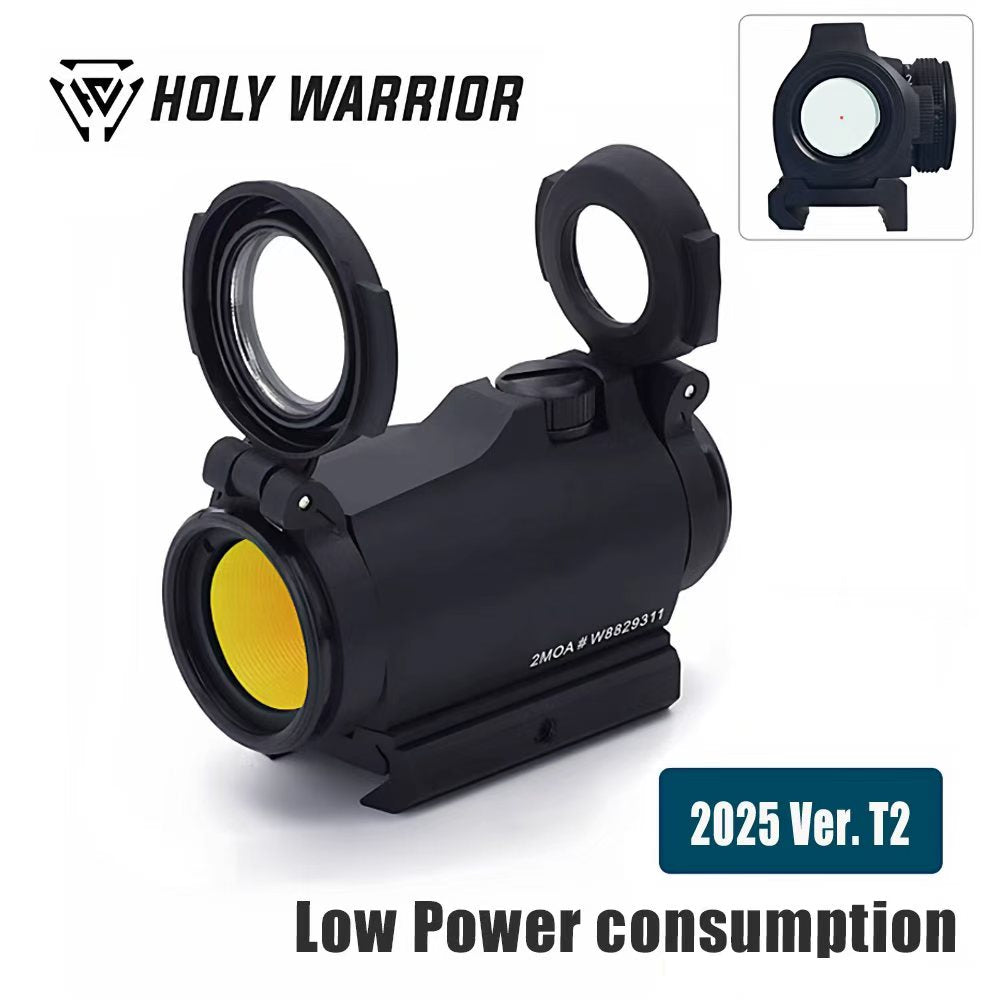 Holy Warrior T-2 Red Dot Sight Low Power Consumption Model 2025