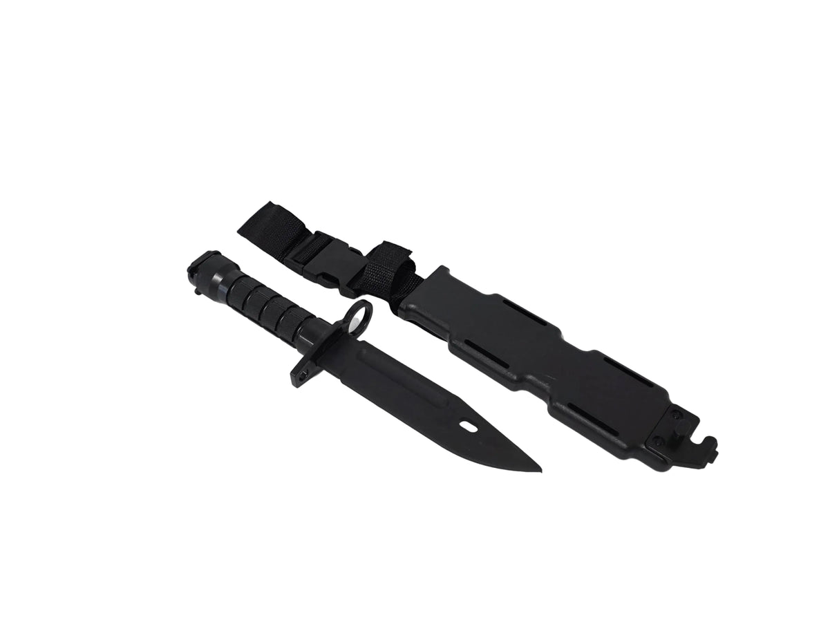 MP M9 Flexible Training Bayonet with Holster - Black
