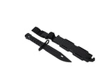 MP M9 Flexible Training Bayonet with Holster - Black
