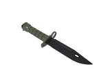 MP M9 Flexible Training Bayonet with Holster - OD Green