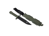 MP M9 Flexible Training Bayonet with Holster - OD Green