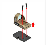 Evolution Gear SIG ROMEO3 MAX Dot Sight Replica - FDE