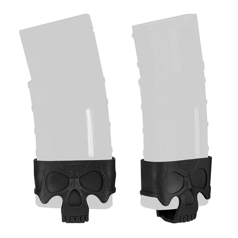 Skeleton 5.56 Rubber Mag Pull/Grip - Black