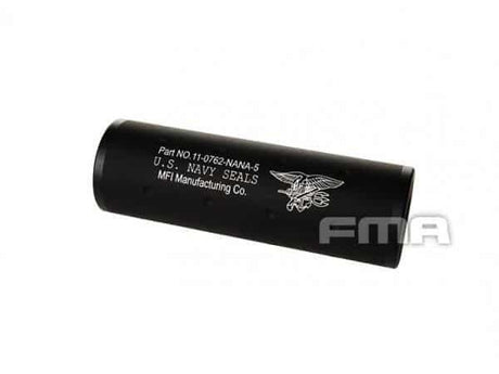 FMA Navy Foam Filled Silencer - 107mm-0