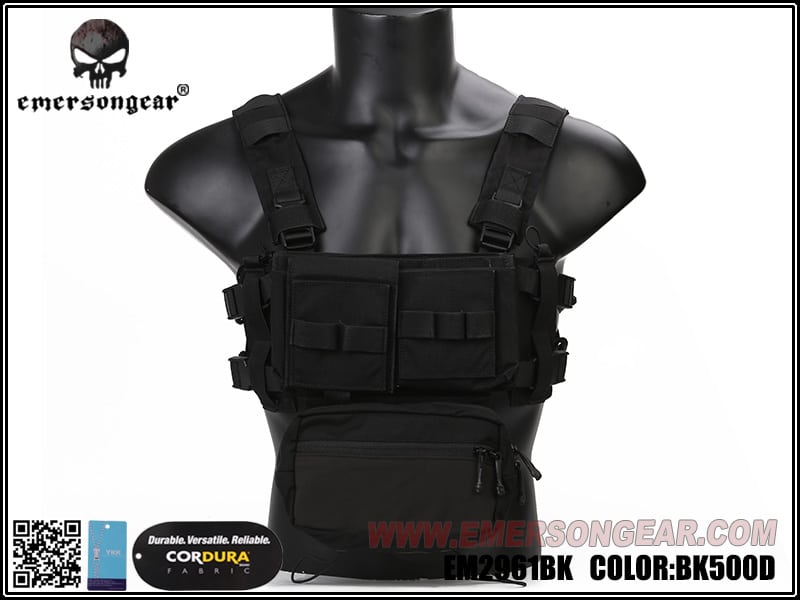 Emerson Micro MK3 Chest Rig - Black