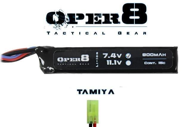 Oper8 7.4V 900Mah Mini Lipo - Tamiya-0