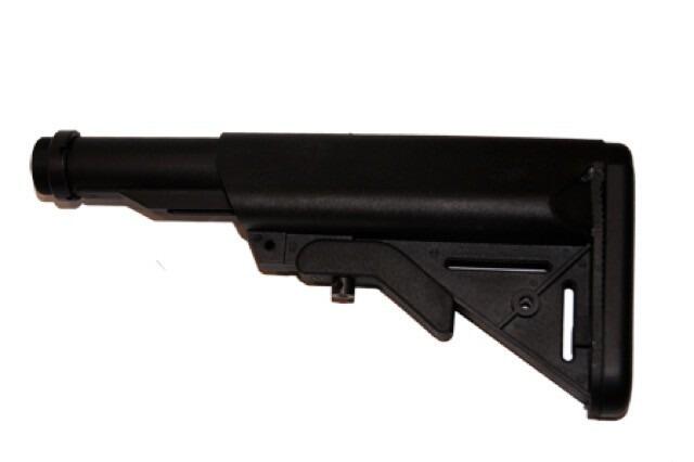 ZCI Special Force Crane Stock with Stock Tube for M4 / M16 - Black-0