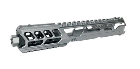 CTMA FUKU-2 CNC Aluminium Upper Slide Set - Long Cut-Out Grey/Black-0