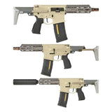 Salvo Precision 7.0 Honey Badger SBR GBB with PDW Stock (S004A-02-CP)