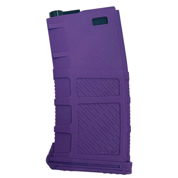 Amarok AM190 Fast Feed Mid-Cap Short M4 Magazine - Purple