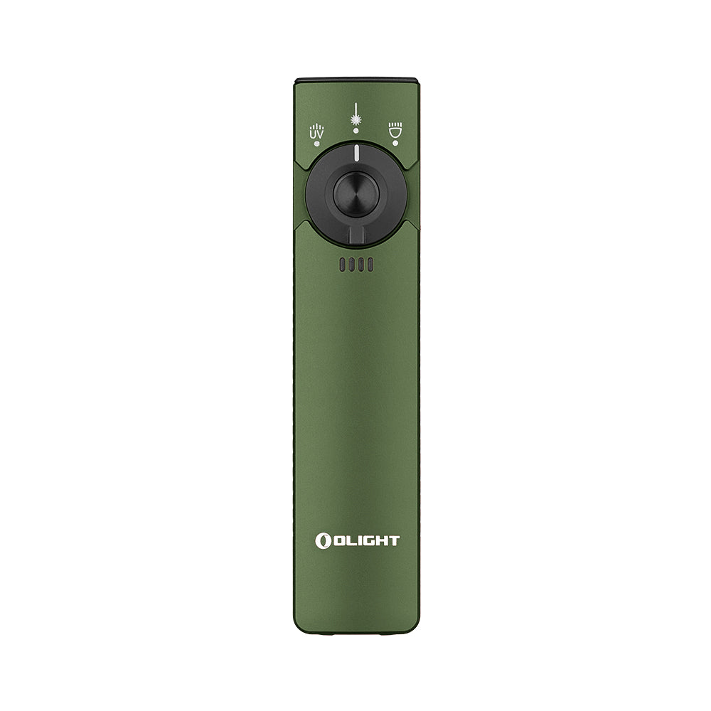 OLight Arkfeld Pro Flat EDC Torch with LED Light & UV & Laser