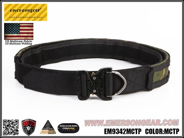 Emerson ANSI D-Ring Cobra FX45MVD Combat Belt - Multicam Tropic-0