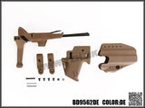 Emerson FLX FB17 Stock and Holster Set - FDE
