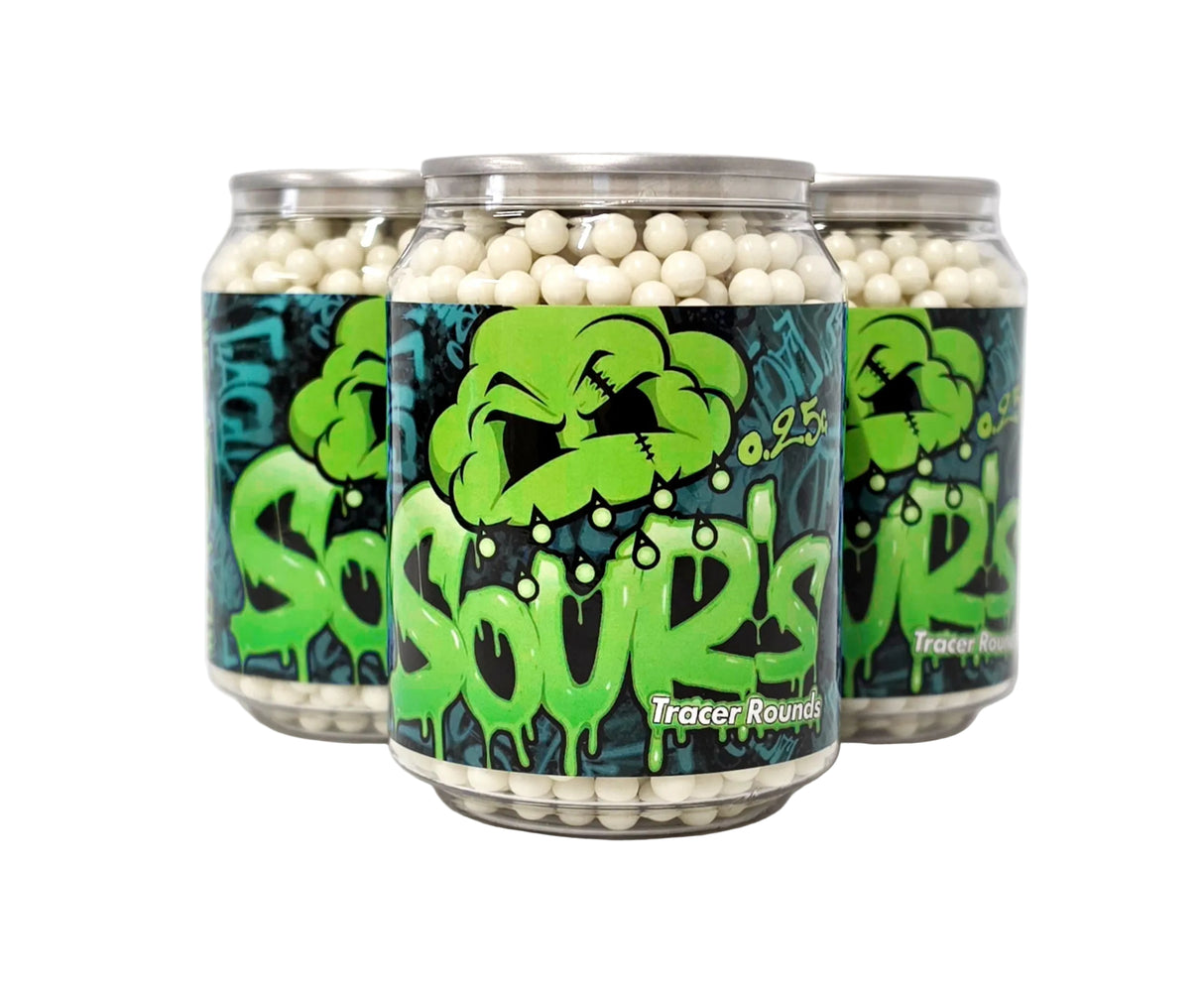 Acid Rain ‘SOURS’ 0.25g Tracer BBs 1500rds - Green