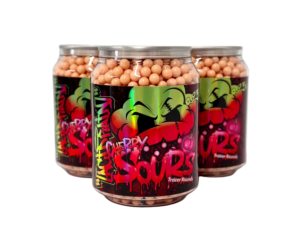 Acid Rain ‘SOURS’ 0.25g Tracer BBs 1500rds - Red