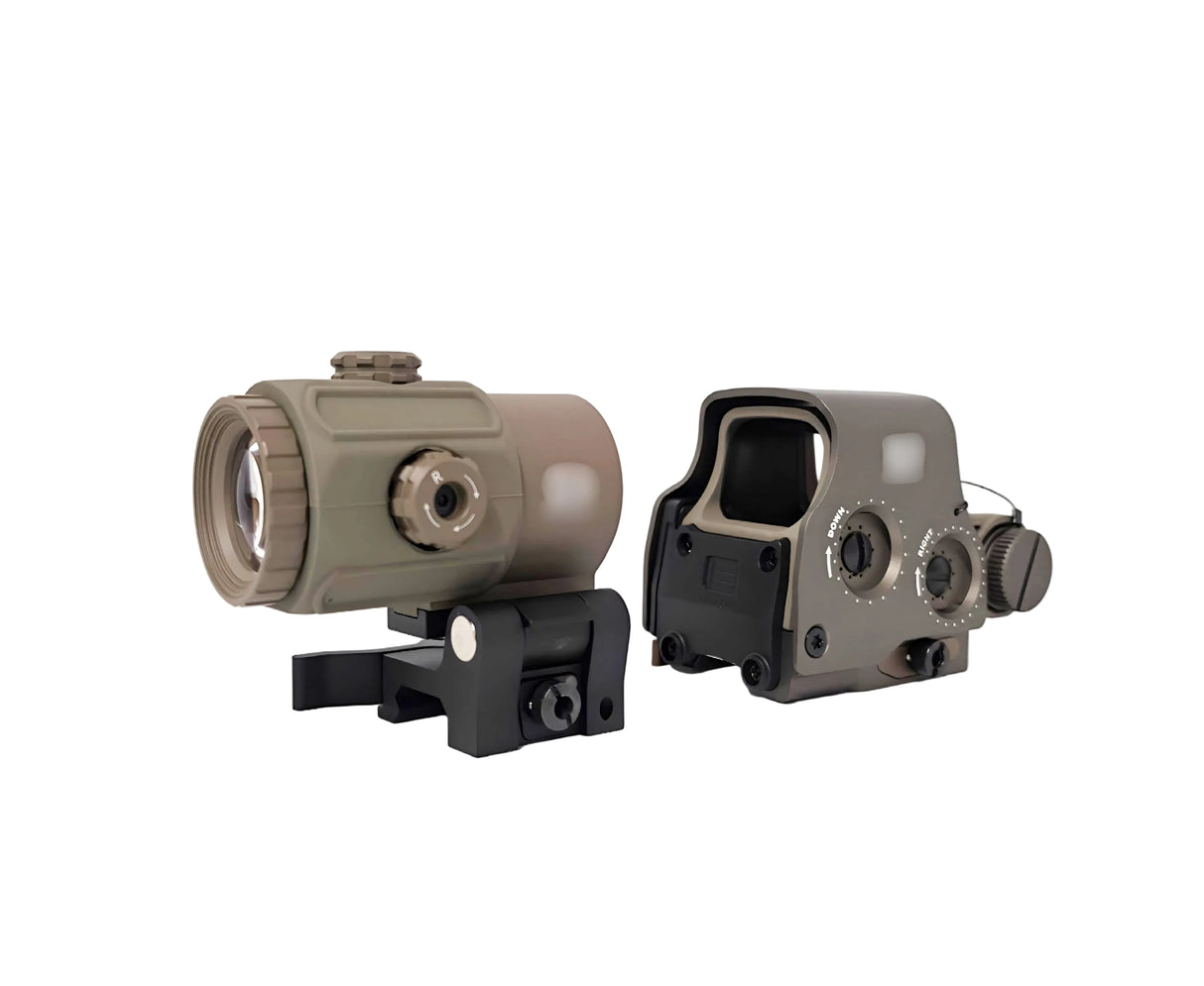 Evolution Gear EXPS3 With G43 3X micro magnifier GBBR Rated - FDE