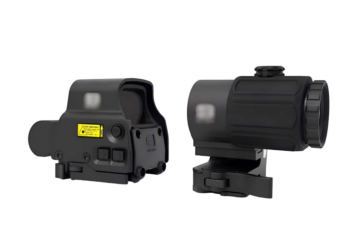 Evolution Gear EXPS3 With G43 3X micro magnifier GBBR Rated - Black