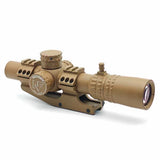 S&I Tactical Night/force Style NX8 1-8x24 F1 Rifle Scope - FDE