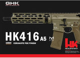 GHK HK416A5 GBB (Tan / Deluxe Version) - UMAREX Licensed