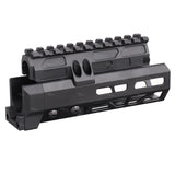 5KU MMS Style 6.1 Inch M-Lok Handguard for CYMA AK-74U AEG
