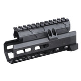 5KU MMS Style 6.1 Inch M-Lok Handguard for CYMA AK-74U AEG