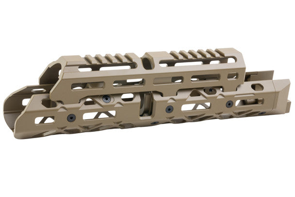 5KU 1U020B Medium Handguard for CYMA AKM/AK74S/AK105 AEG - FDE