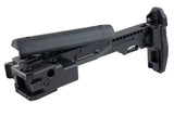 5KU KPYK Folding Telescopic Buttstock w/ Cheek Riser for GHK AKM V3 GBBR