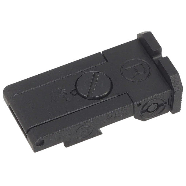 5KU TM Hi-Capa 5.1 GBB BO Style Rear Sight - Black