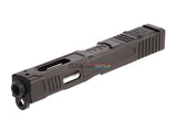 5KU FI Style Airsoft Aluminium Slide[For Tokyo Marui G17 GBB Series][Windows Cuts ver.][RMR RDY!]