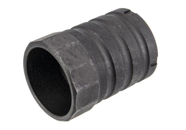 5KU AK Muzzle Brake with Blast Shield - 14mm CCW - Black-1