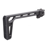 5KU Minimalist Plus Folding Skeleton Stock for Picatinny Rail - Black