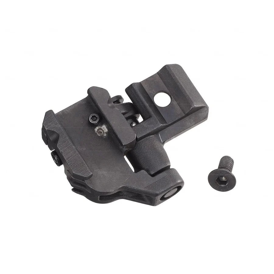 5KU Minimalist Plus Folding Skeleton Stock for Picatinny Rail - Black