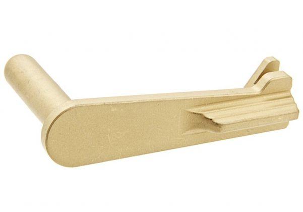 5KU Stainless Steel Slide Stop for TM Hi-Capa GBB (Type 7) - Gold-0