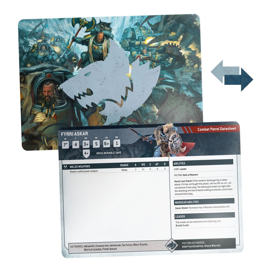 Datasheet Cards: Space Wolves (53-02)