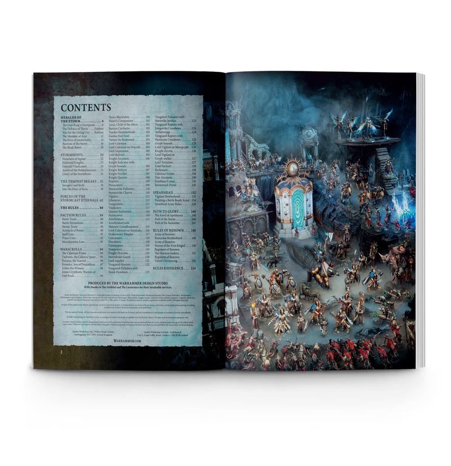 Stormcast Eternals - Order Battletome (4th Ed)