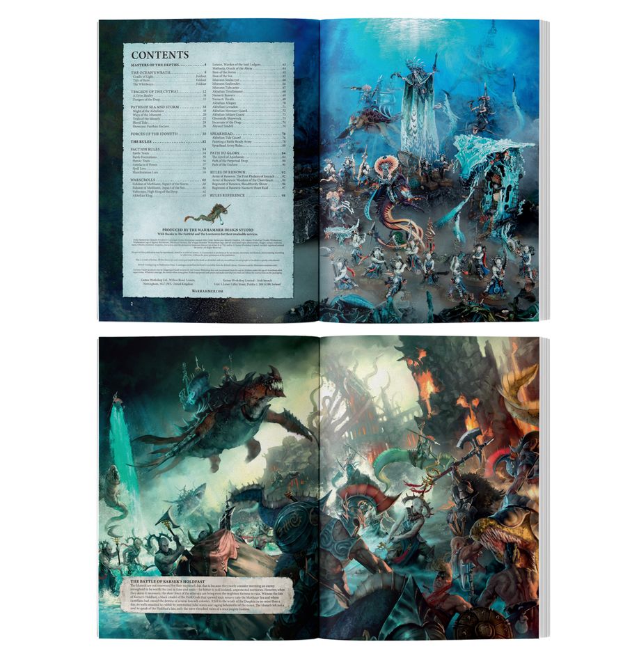 Idoneth Deepkin - Order Battletome (4th Ed)