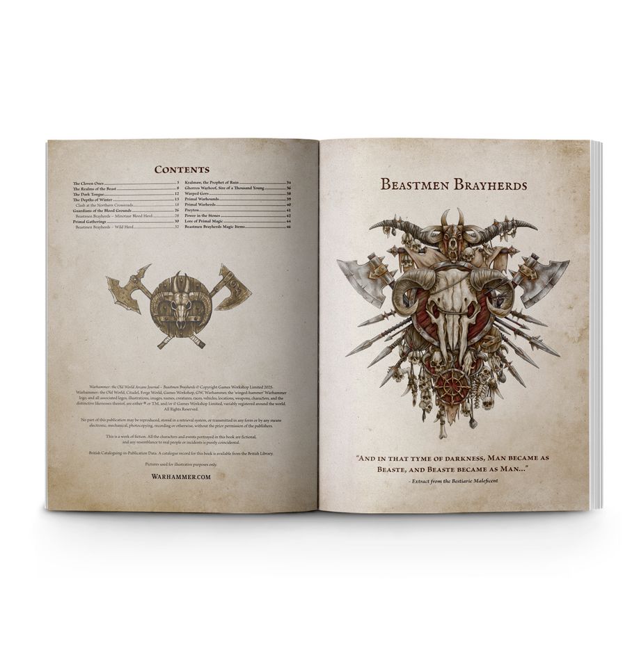 Beastmen Brayherds - Arcane Journal (08-101)