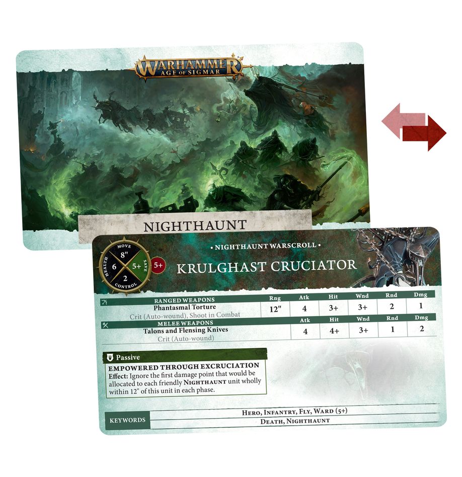 Nighthaunt - Warscroll Cards (91-15)