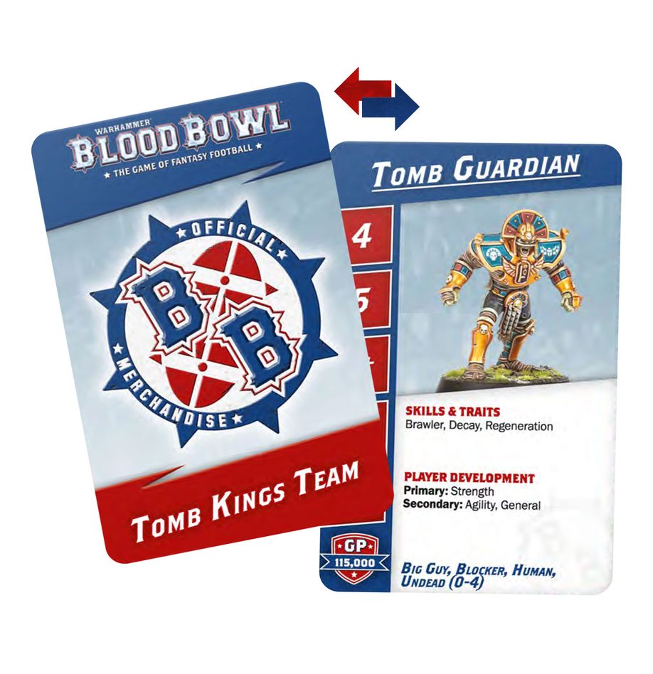 Tomb Kings Team Reference Card Pack (202-57)