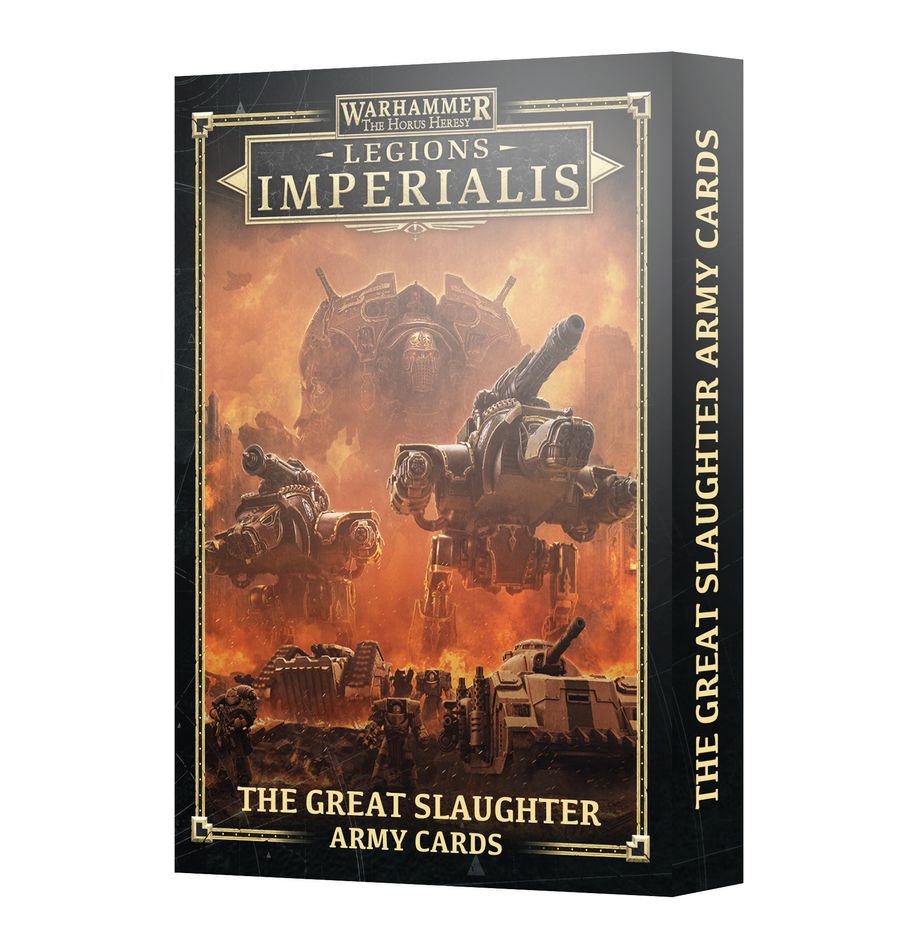 Legions Imperialis - The Great Slaughter Army Cards (03-58)