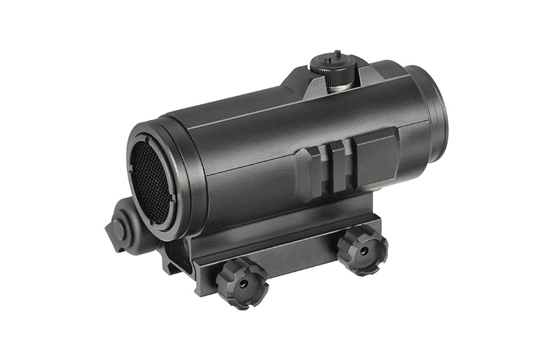 JJ Airsoft Dedal DK9 Red Dot Sight with Killflash - Black
