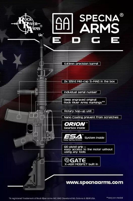 Specna Arms SA-E03 EDGE™ RRA Carbine Replica - Black-5